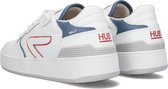 HUB Smash Heren Lage sneakers - Leren Sneaker - Heren - Wit - Maat 45