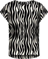 JDY JDYPIPER S/S TOP WVN DIA Dames Top - Maat 42