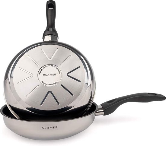 PAELLA PAN 32 CM ROESTVRIJ STAAL WAGNER