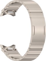 Stalen bandje - RVS - geschikt voor Samsung Galaxy Watch 6 / Watch 6 Classic - champagne