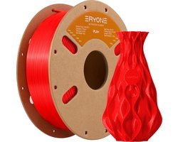 ERYONE PLA+ Filament Rood – 1.75 mm – 1 kg – 3D Printer Filament – PLA Plus – Hoge Sterkte