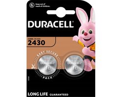 CR2430 Knoopcel batterijen 2 stuks Duracell