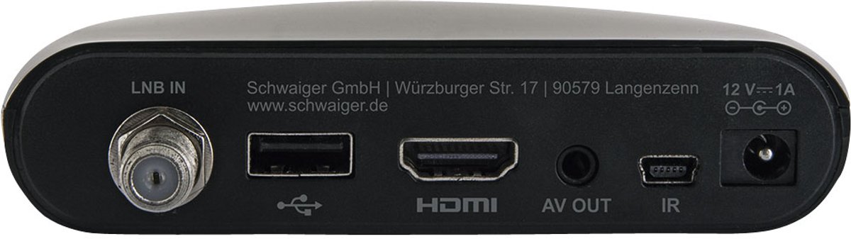 Schwaiger DSR400HD HD-satellietreceiver