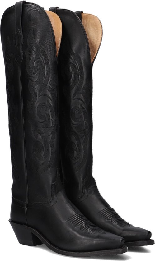 Vintage hoge laarzen met franjes Dames Western