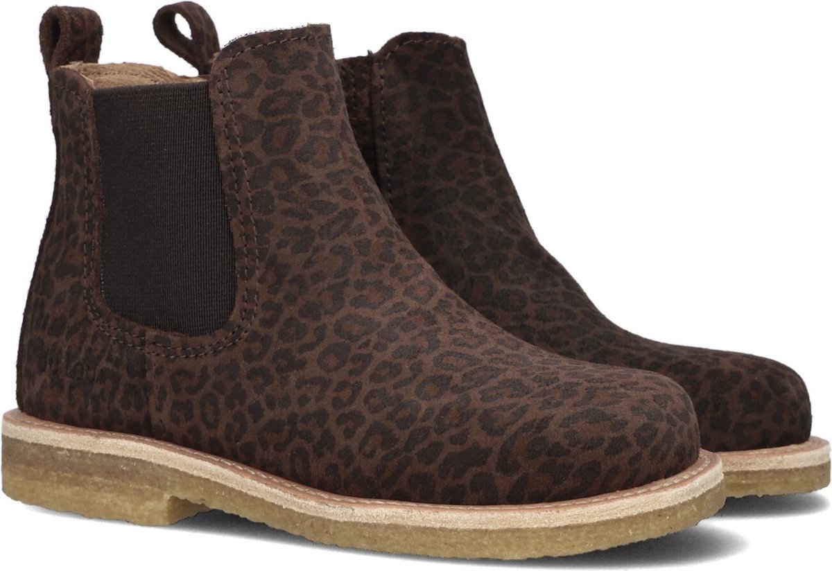 Du Loua Du Cos Chelsea boots - Enkellaarsjes - Meisjes - Bruin - Maat 31