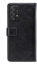 Mobilize Elite Gelly Telefoonhoesje geschikt voor Samsung Galaxy A52/A52 5G/A52s 5G Hoesje Bookcase - Zwart