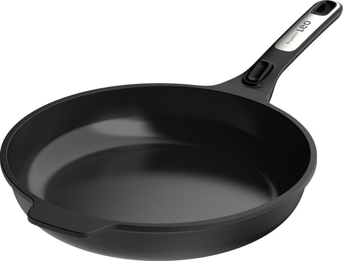 BergHOFF Leo Recycled Koekenpan met afneembare greep- Phantom -32cm