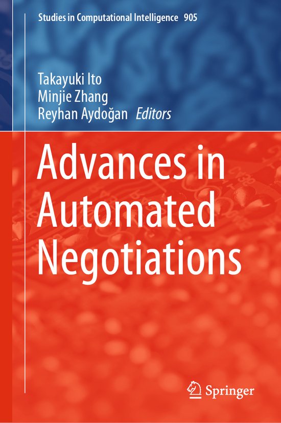Advances in Automated Negotiations - cover