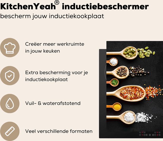 KitchenYeah® Inductie beschermer 90x52 cm - Kitchen prince - Quotes - Spreuken - Mannen - Kookaccessoires - Kookplaataccessoires - Afdekplaat voor kookplaat - Inductiebeschermer - Inductiemat - Inductieplaat mat