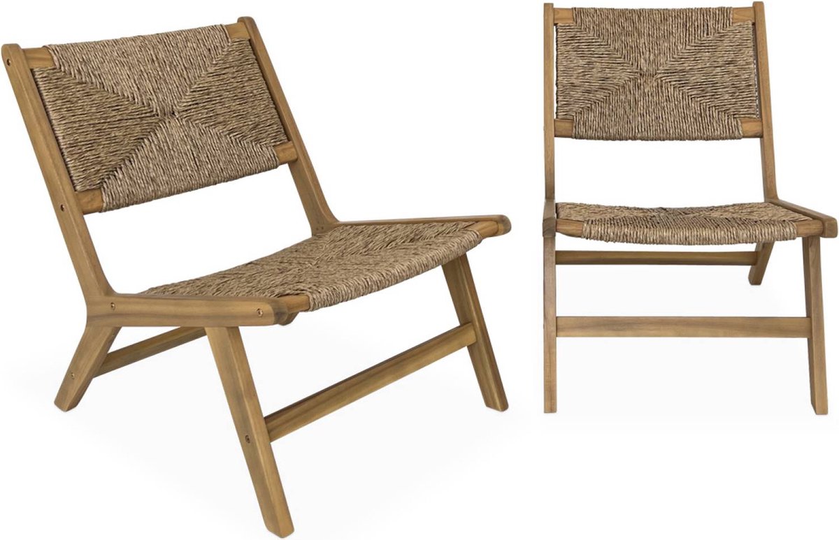 sweeek - Tuinfauteuil, loredo, set van 2