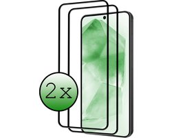 Screenprotector - 2 Stuks Geschikt voor Samsung Galaxy A55 - Full Cover - Beschermglas - Gehard Glas - Tempered Glass - Screen Protector