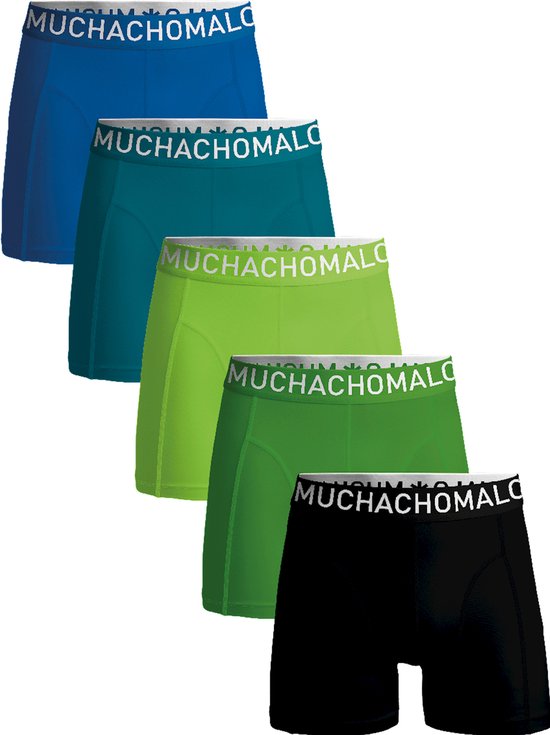 Muchachomalo Heren Boxershorts - 5 Pack - Maat S - 95% Katoen - Mannen Onderbroeken