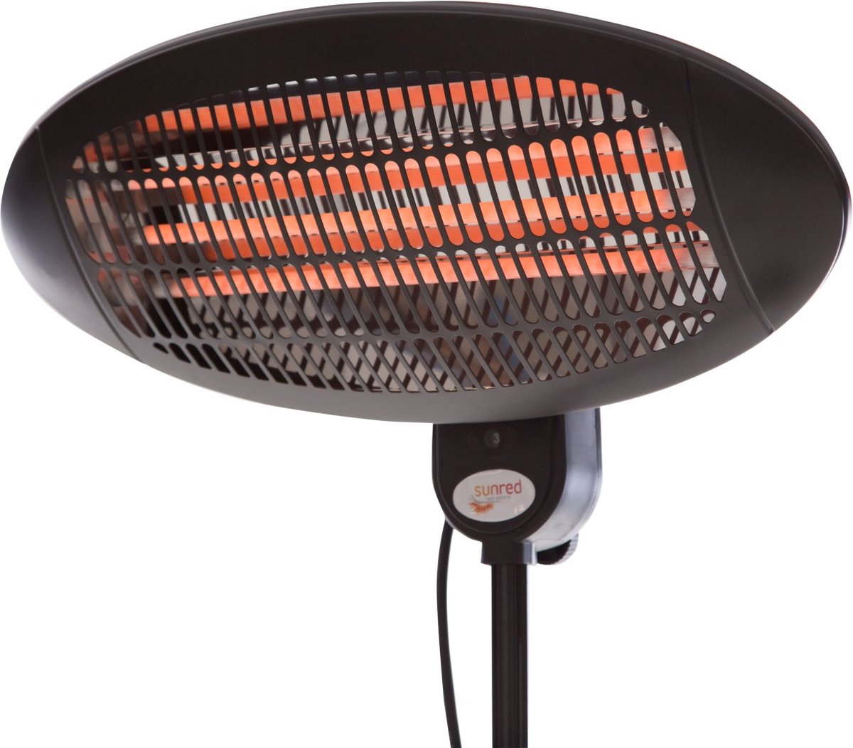 Sunred Elektra Quartz 2000 W - Freestanding Patio Heater - Black