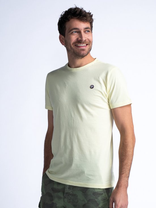 Petrol Industries - T-shirt Logo Homme Seashine - Jaune - Taille XXXL