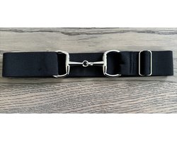 foto van Paardrijriem (ZWART)