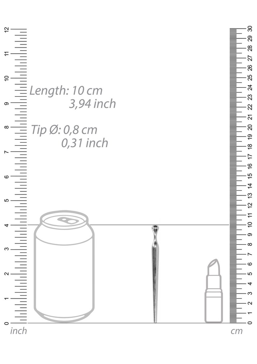 Goedkoopste Urethral Sounding - Metal Stick