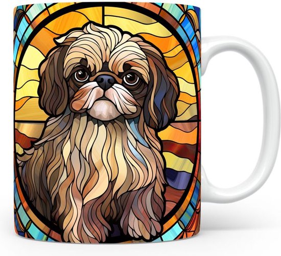 Keramische olifant thee mok met theezakje houder 16oz