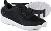 Suecos sneakers Alma Velvety black & white, maat 40