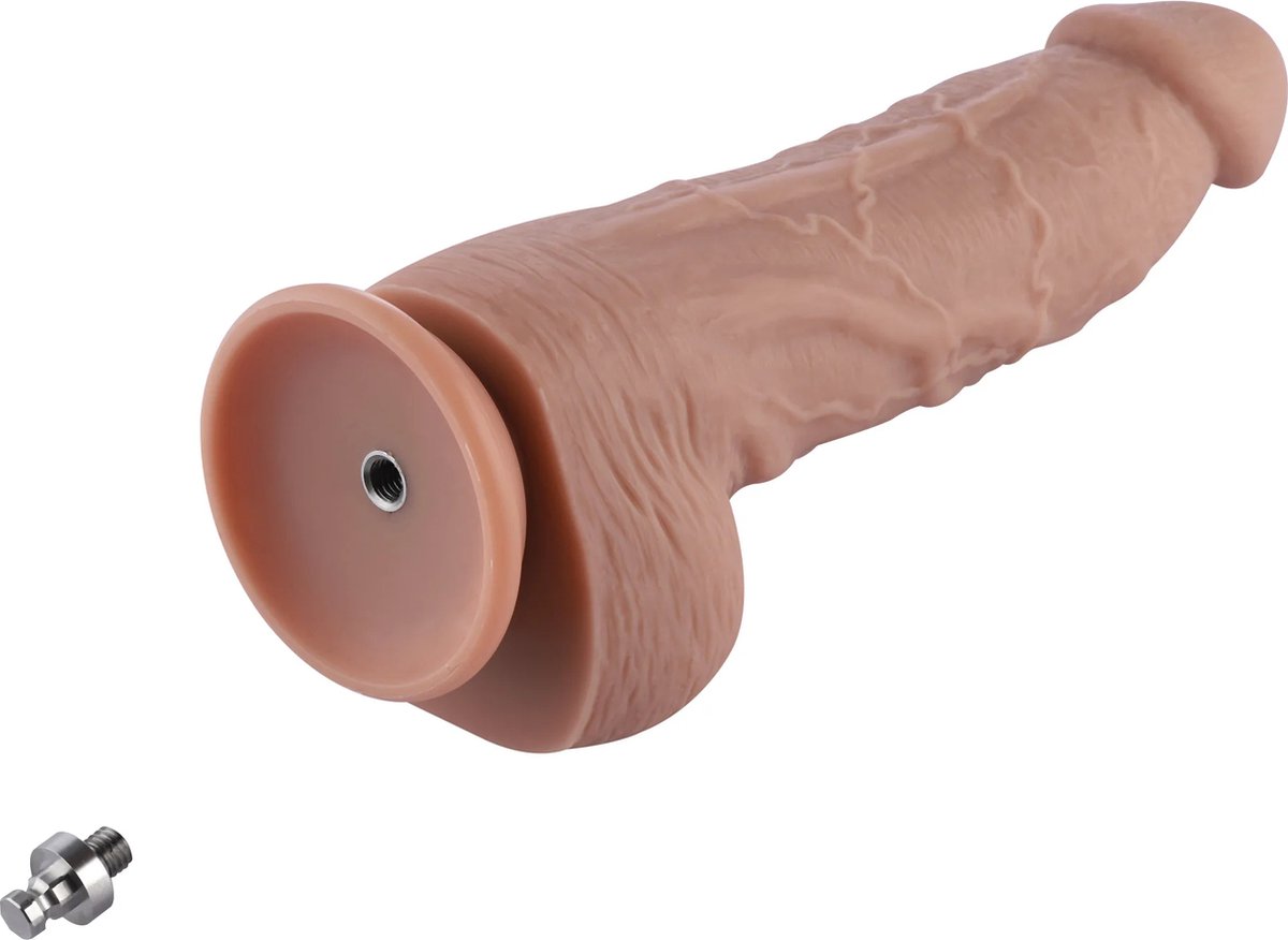 Goedkoopste Dildo KlicLok Medium 20-23 CM Nude