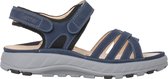 Ganter Geva G - dames sandaal - blauw - maat 42 (EU) 8 (UK)