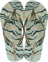 Ipanema Animal Print Slippers Dames - Green - Maat 37