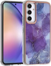 UNIQ Accessory Galaxy A54 5G TPU Backcover – Marble Purple