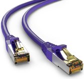 Cat6a S/FTP PIMF LSZH Paars 3 meter - Netwerkkabel - Computerkabel - Kabel