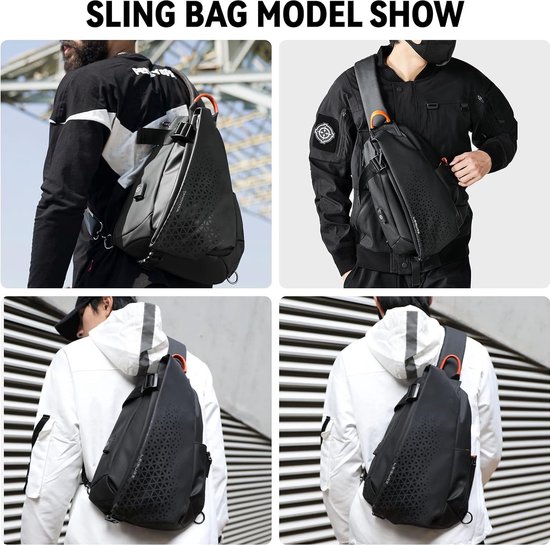 SZSYCN Sling Rugzak Sport Outdoor Borsttas Crossbag Schoudertas Voor