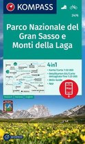 KOMPASS Wanderkarte 2476 Parco Nazionale del Gran Sasso e Monti della Laga 1:50.000