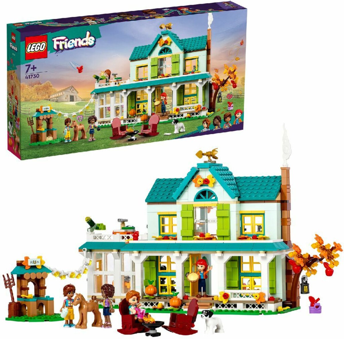 LEGO Friends Autumns huis, Poppenhuis Speelset met Minipoppetjes en Accessoires - 41730 — afbeelding 15