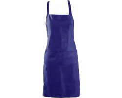 Keukenschort - Blauw - One size - Kooksnhort - Schort - Kokschort - Trimsalonschort - Trimkleding - Trimsalon