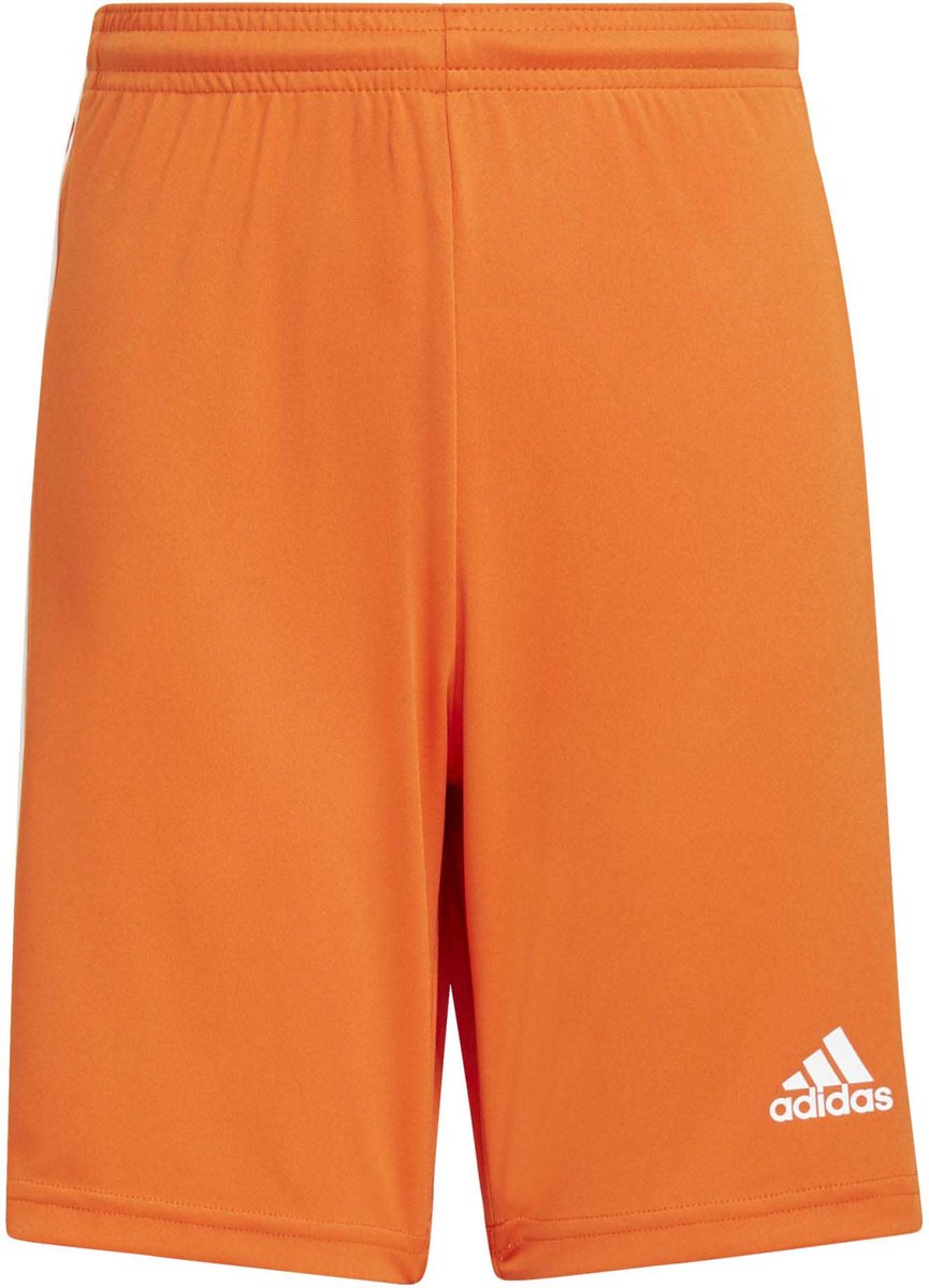 Adidas Squadra 21 Short Kinderen - Oranje / Wit | Maat: 128