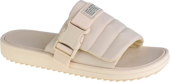 Levi's Tahoma 234236-1701-100, Vrouwen, Wit, Slippers, maat: 38
