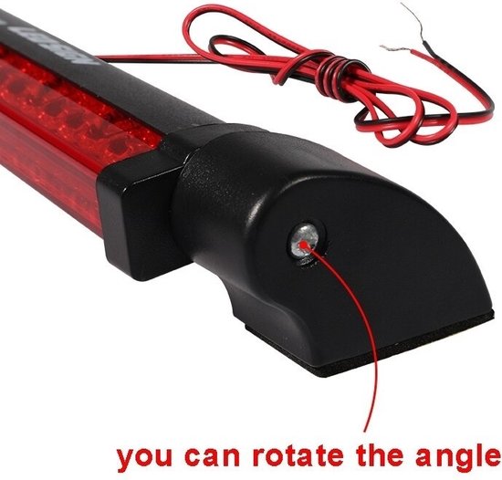 3 ème feu de stop-frein 12Led (Rouge-Dc 12V) - Auto 3 ème feu de stop-frein 12Led (Rouge-Dc 12V) - Auto