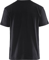 Werkshirt Blåkläder Bi-Colour Zwart/Grijs - maat S