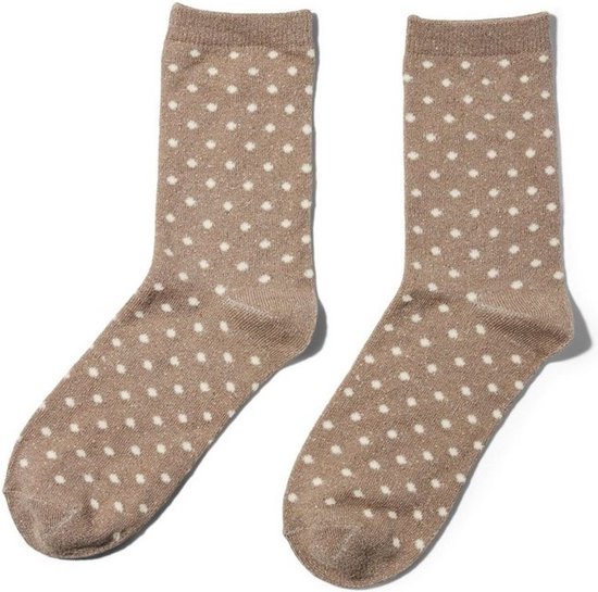 Pieces dames sokken 1-pack - Dots - onesize - DSS17094859 - Roze