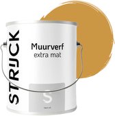 STRIJCK Muurverf Extramat - Oker - 132Y-6 - 2.5 liter