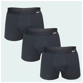 Donyna - 70 ml - 3 pack Incontinentie Ondergoed Heren - Wasbaar - Zwart - Maat S - Ideaal voor Lichte Incontinentie - incontinentiebroekjes mannen