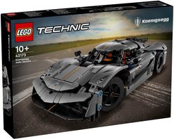 Product afbeelding van LEGO Technic - Koenigsegg Jesko Absolut grijze hypercar - 42173