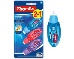 Tipp-ex Correctieroller Micro Tape Twist - 5mm x 8m - Beschermende draaidop - Compact - blister 3