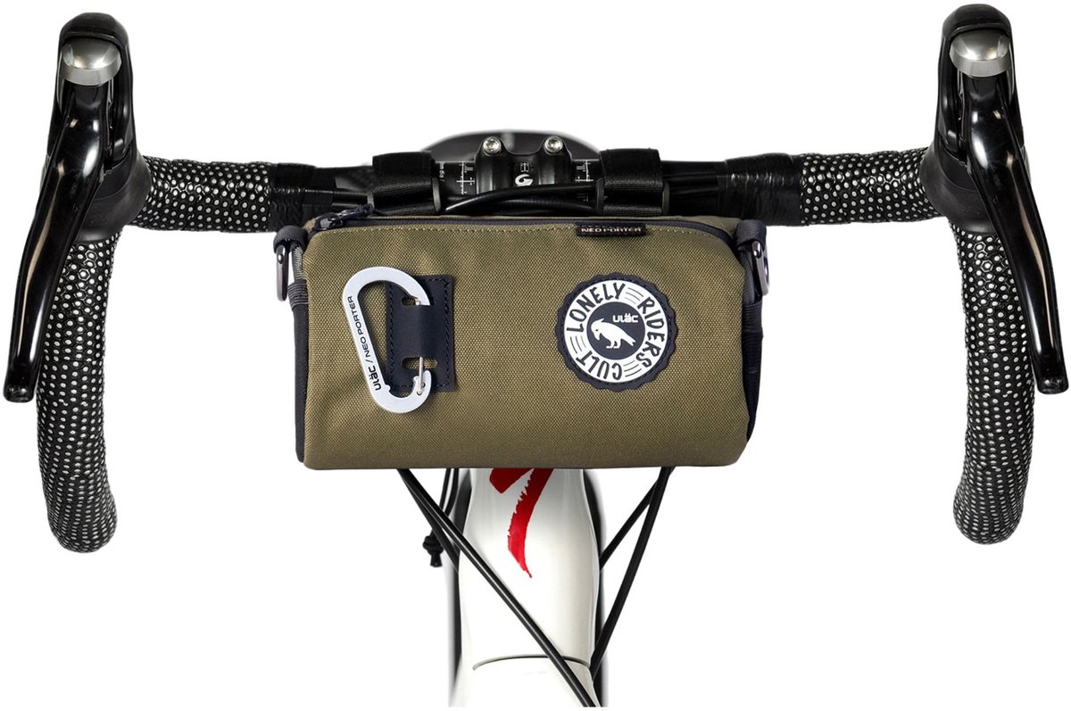 ULAC NEO PORTER COURSIER SPRINT Fietsstuurtas, voorvak voor racefiets, mountainbike, fietsreis (mosgroen, 1,5 l)