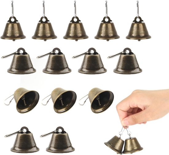 Kerst Klok - Vintage Bronzen Hobby Bellen 38mm - Bellen Om Te Knutselen Decoratieve Klokken Voor Kerstmis Kerstkrans Bel Voor Huisdecoratie Windgong Bruiloften Kerstklokken Hondentraining Kerst Klok - Vintage Bronzen Hobby Bellen 38mm - Bellen Om Te Knutselen Decoratieve Klokken Voor Kerstmis Kerstkrans Bel Voor Huisdecoratie Windgong Bruiloften Kerstklokken Hondentraining