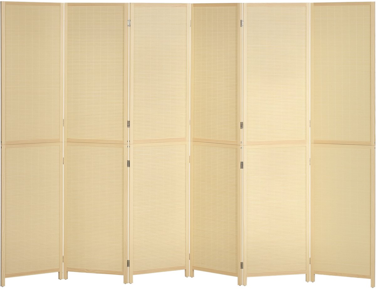HOMCOM-kamerverdeler-270x1.6x180cm-bamboe-natuurlijk hout