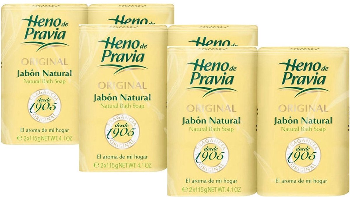 Heno Zeep 6 x 115 Gram