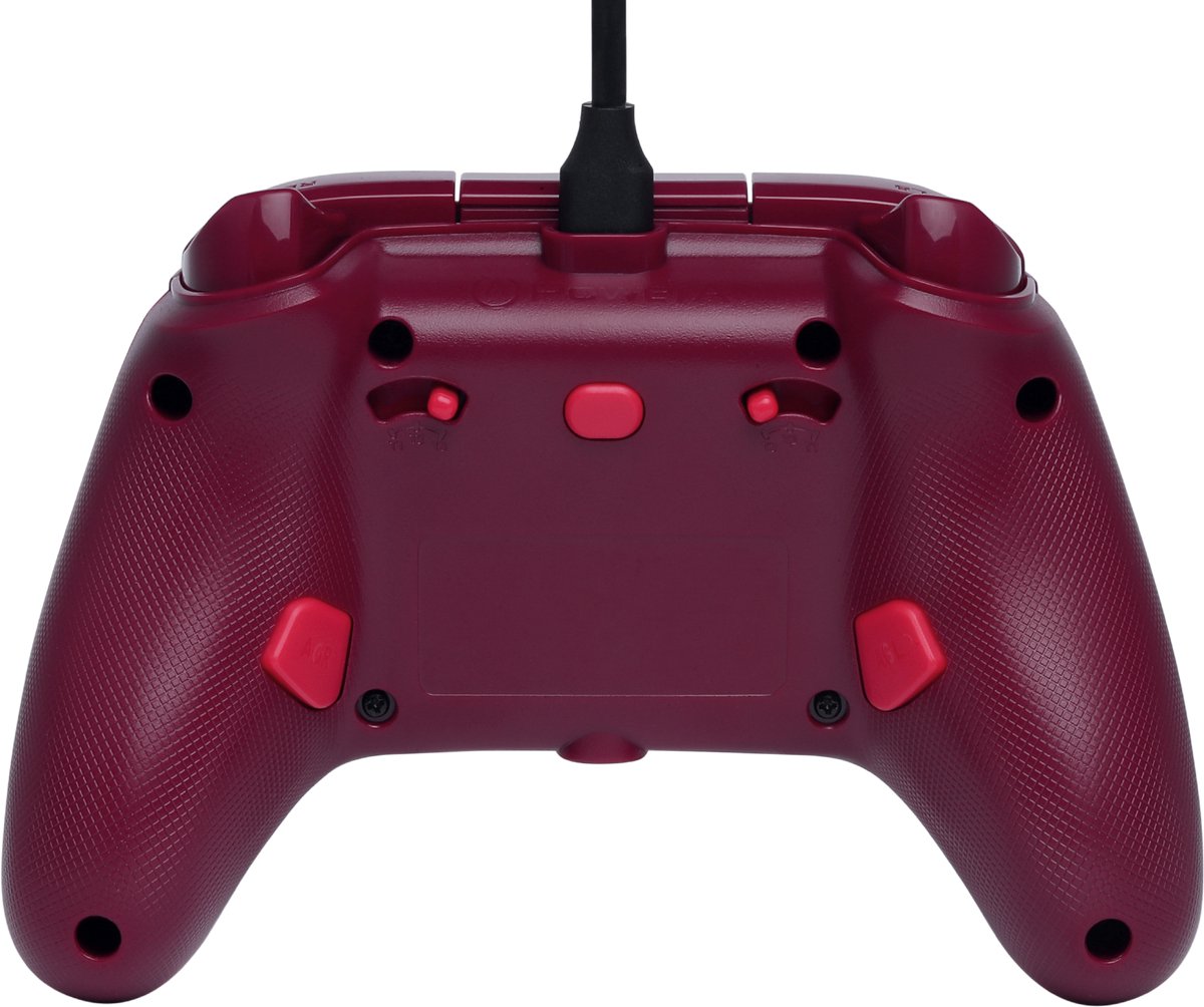 PowerA Advantage Bedrade Controller - Xbox Series X|S - Rood Vuur - 3m USB-kabel – foto 8