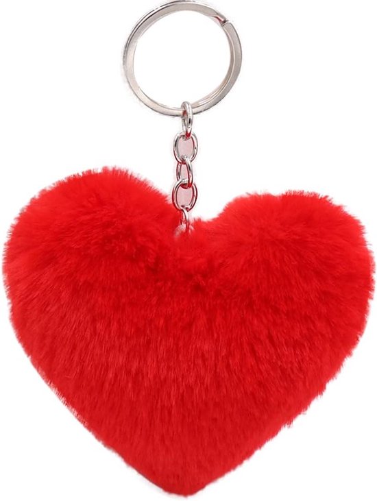 Creatieve Ster Pluche Pop Sleutelhanger: Meisjesachtig Hart Rugzak
