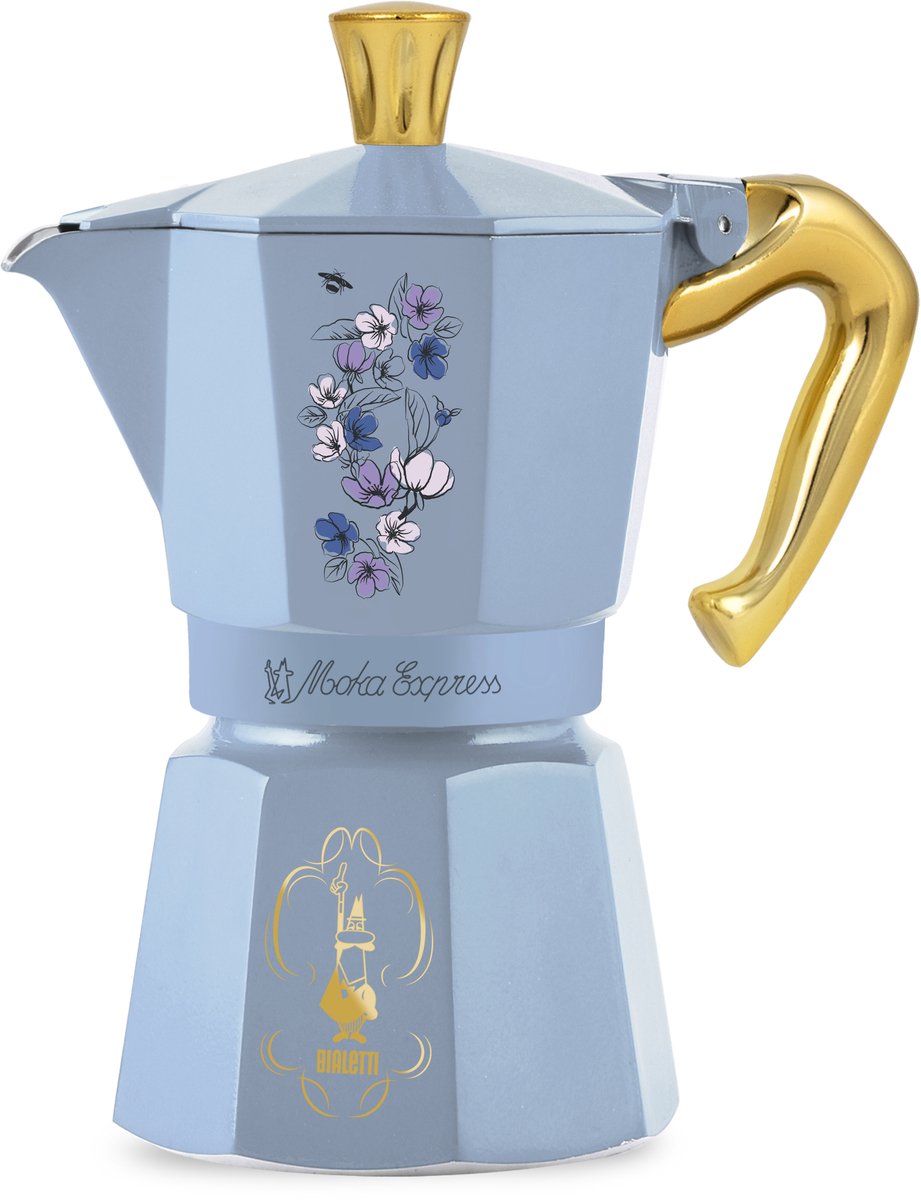 Bialetti Moka Express Bridgerton Limited Edition Koffiezetter 6 Kopjes