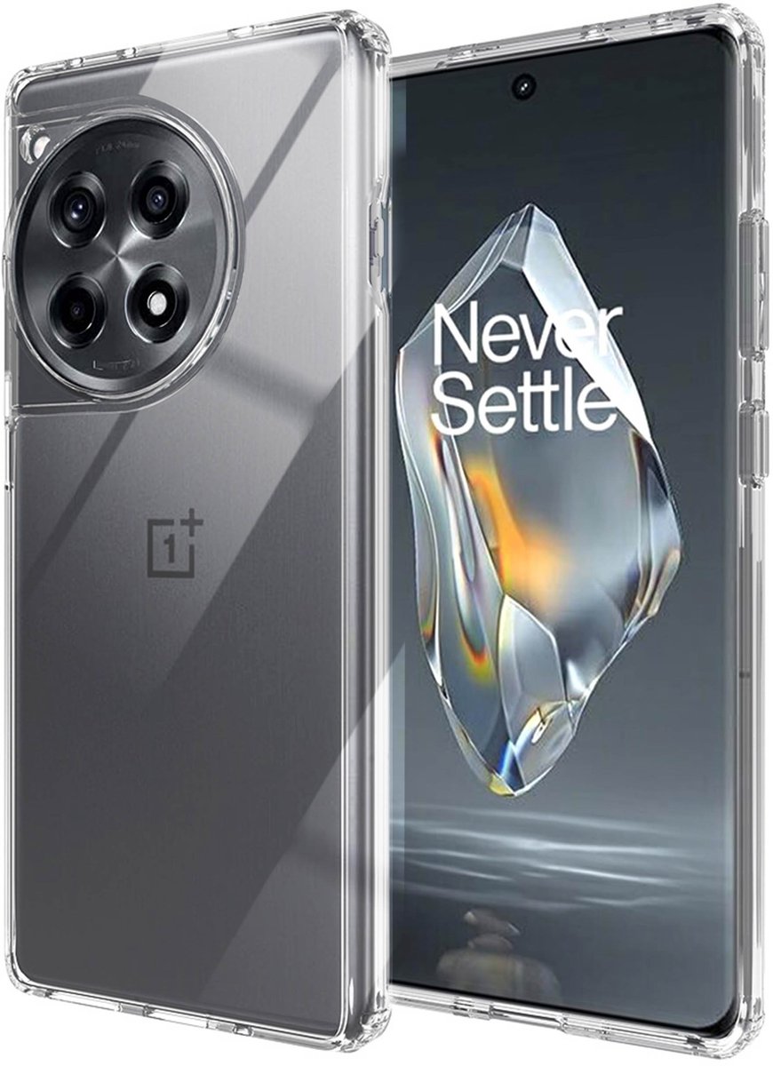 Accezz Hoesje Geschikt voor OnePlus 12R Hoesje - Accezz Xtreme Impact Backcover 2.0 - Transparant