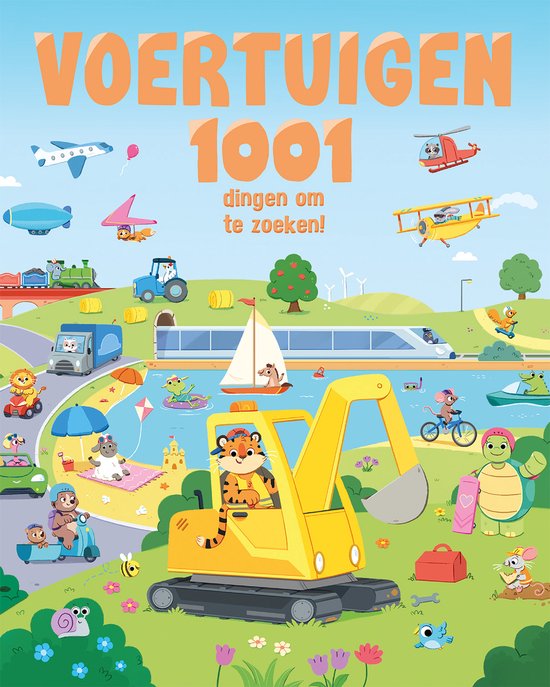 Voertuigen - 1001 dingen om te zoeken! - cover