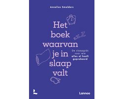 Het boek waarvan je in slaap valt